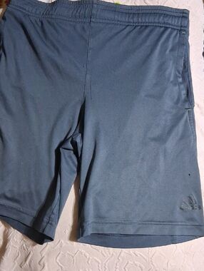 adidas Men's Slate-Blue Training Shorts